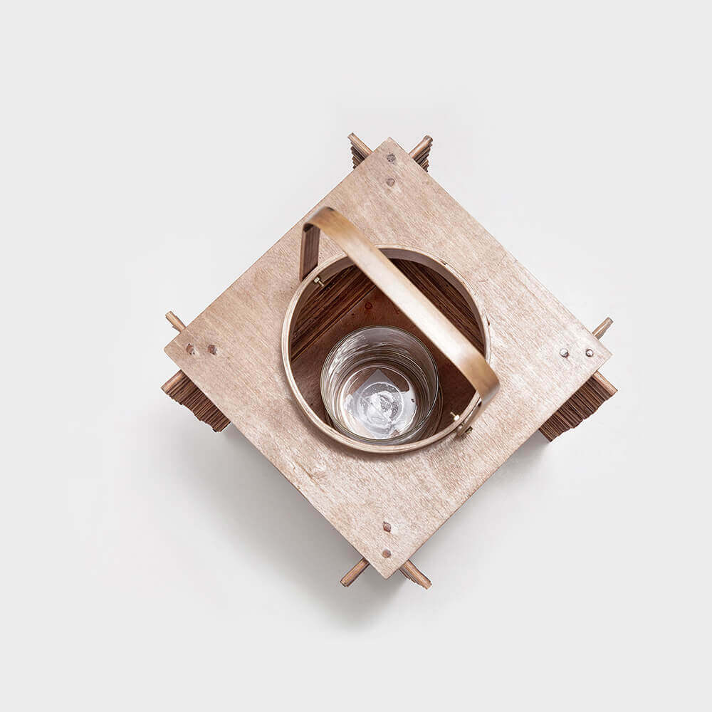 Wood Complex Lamp Box - Afbeelding 2